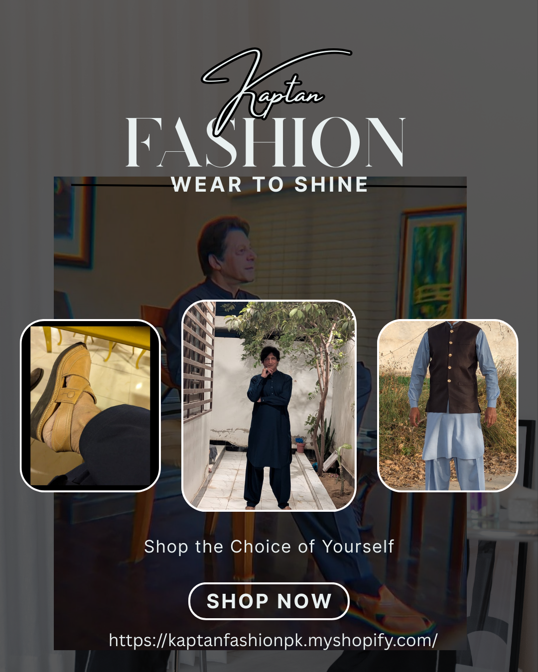 Kaptan Suit with Kaptan Chappal