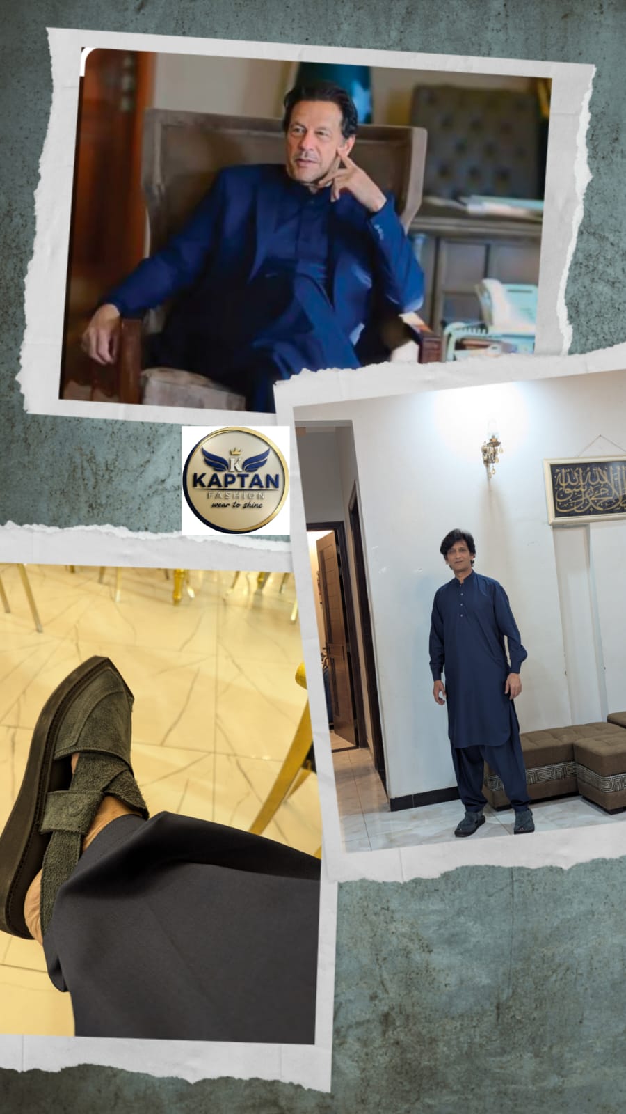 Kaptan Suit with Kaptan Chappal