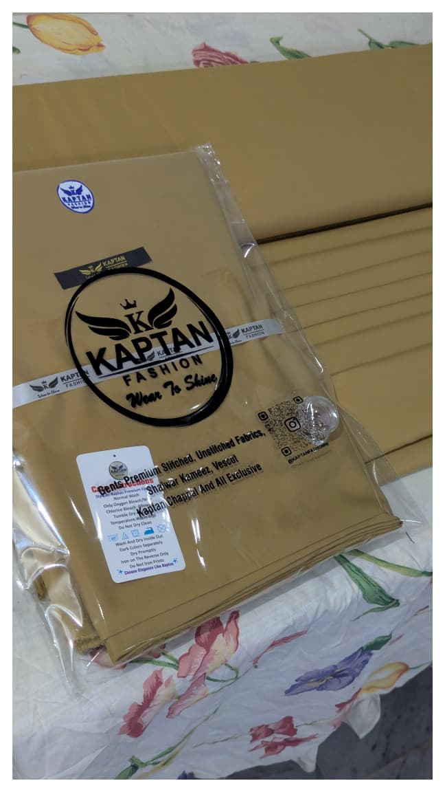 Kaptan Elegant Wash and Wear