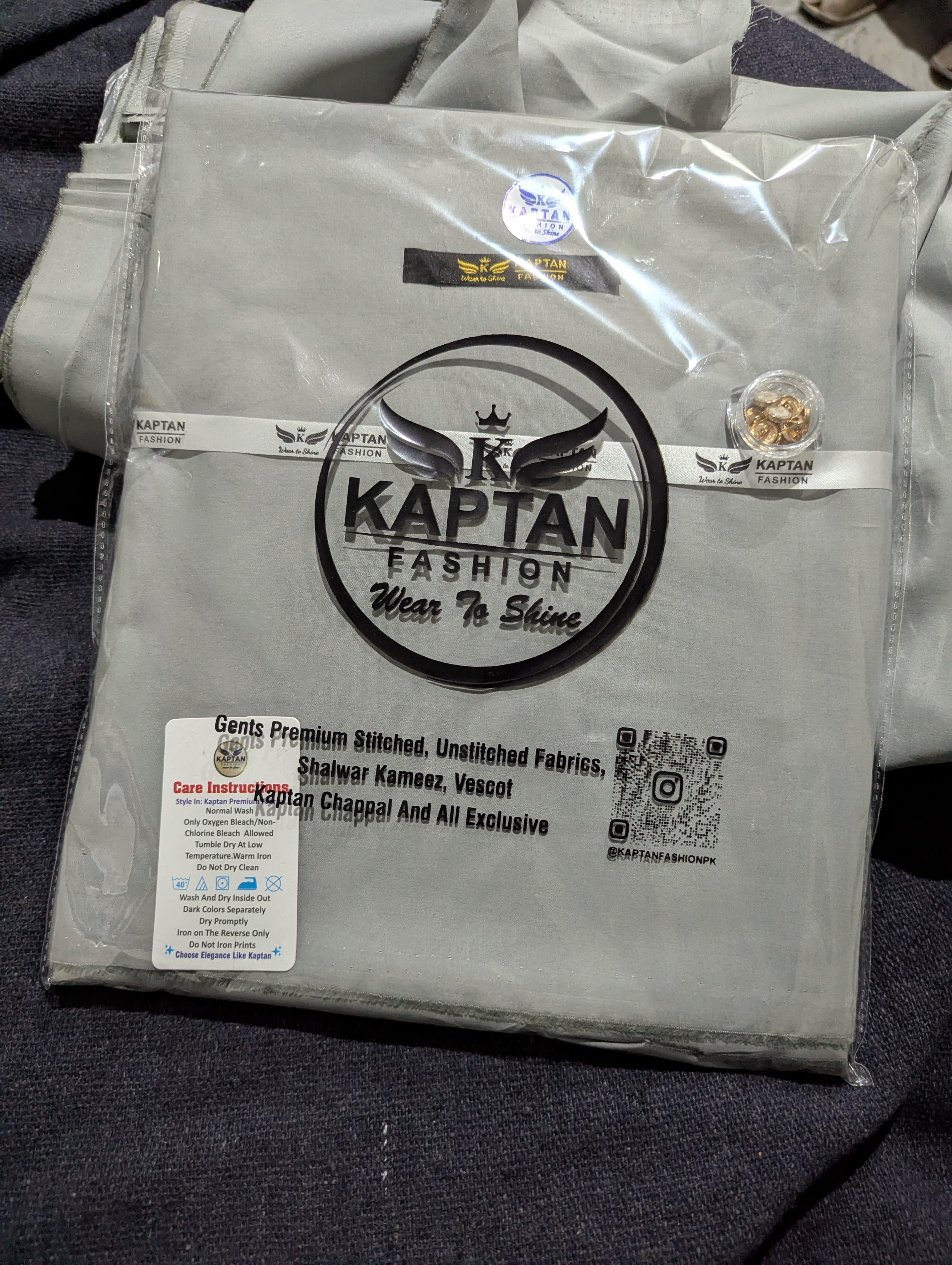 Kaptan Elegant Wash and Wear